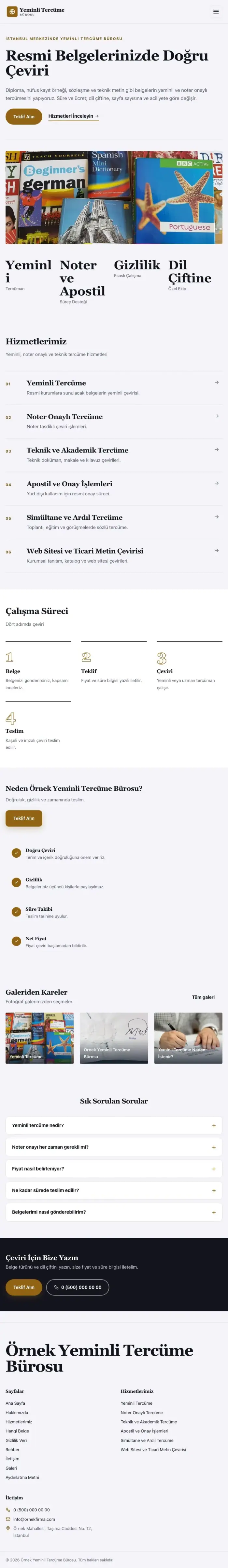 Dergi Editoryal Lacivert Turuncu II – Yeminli Tercüme Bürosu Web Sitesi tablet görünümü