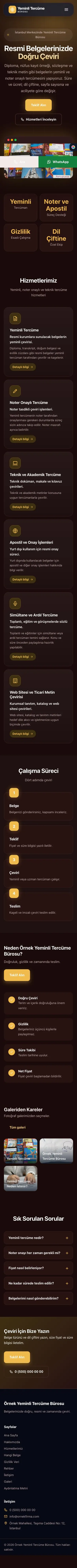 Koyu Modern Bordo Amber – Yeminli Tercüme Bürosu Web Sitesi mobil görünümü